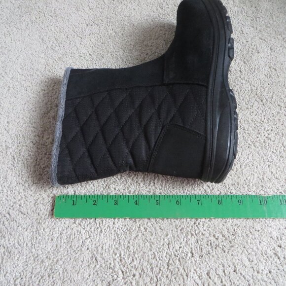 Columbia Womens Ice Maiden Slip III Boots Size 8.5 Black/ Graphite #BL5217-010 - Picture 7 of 9